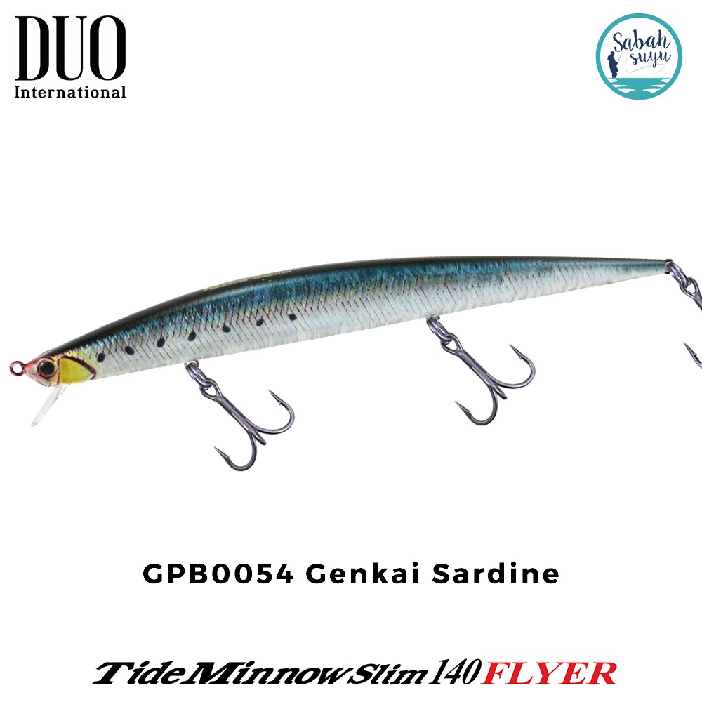Duo Tide Minnow Slim 140 FLYER GPB0054 Genkai Sardine