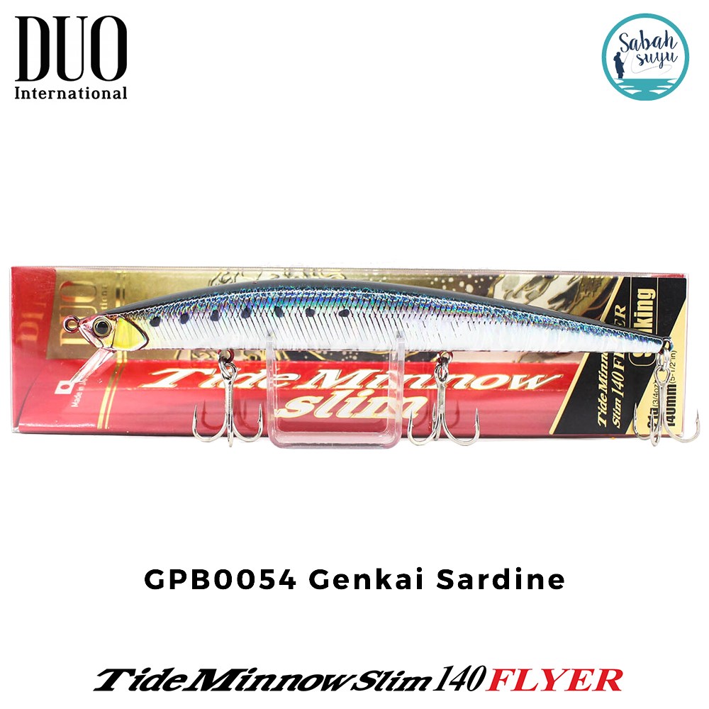 Duo Tide Minnow Slim 140 FLYER GPB0054 Genkai Sardine
