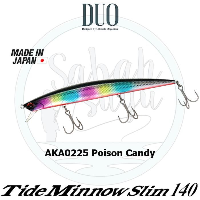 Duo Tide Minnow Slim 140 K225 Poison Candy