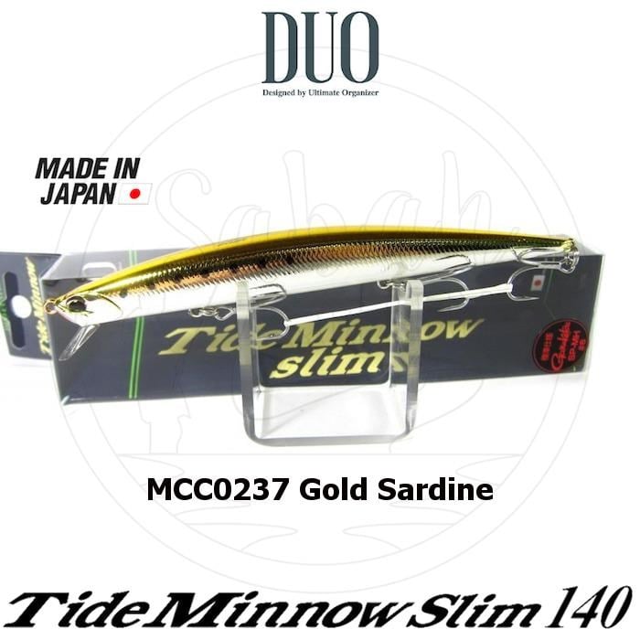 Duo Tide Minnow Slim 140 MCC0237 Gold Sardine