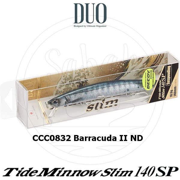 Duo Tide Minnow Slim 140SP CCC0832 Barracuda II ND