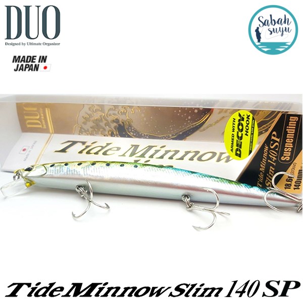 Duo Tide Minnow Slim 140SP DDA0015 YGB Sardine