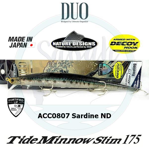 Duo Tide Minnow Slim 175 ACC0807 Sardine ND Sahte Balık