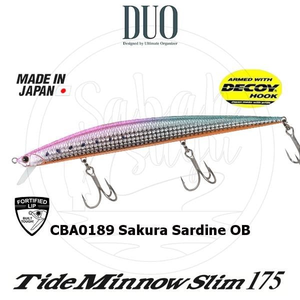Duo Tide Minnow Slim 175 CBA0189 Sakura Sardine OB