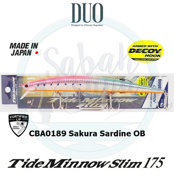 Duo Tide Minnow Slim 175 CBA0189 Sakura Sardine OB
