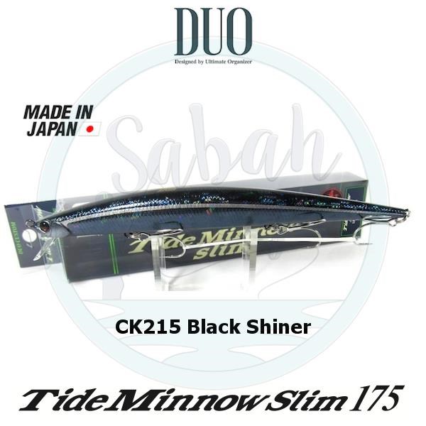 Duo Tide Minnow Slim 175 CK215 Black Shiner