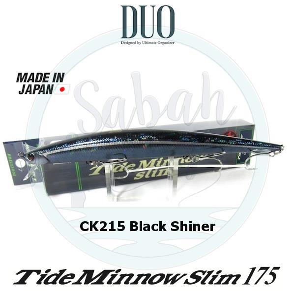 Duo Tide Minnow Slim 175 CK215 Black Shiner