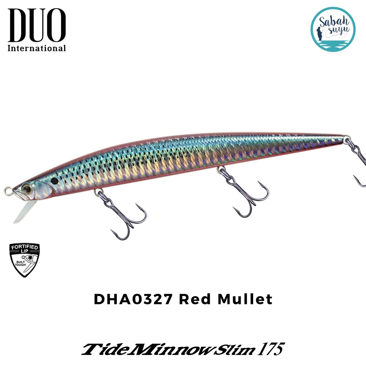 Duo Tide Minnow Slim 175 DHA0327 Red Mullet