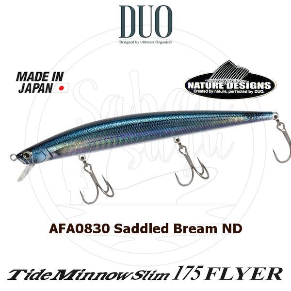 Duo Tide Minnow Slim 175 FLYER AFA0830 Saddled Bream ND