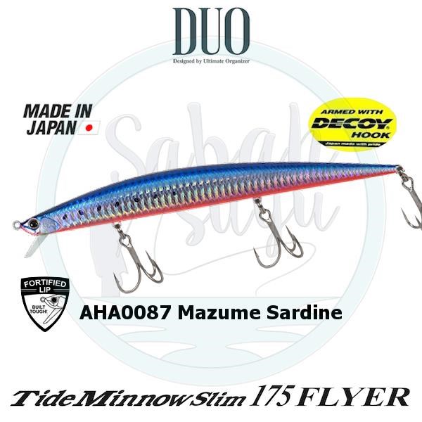 Duo Tide Minnow Slim 175 FLYER AHA0087 Mazume Sardine