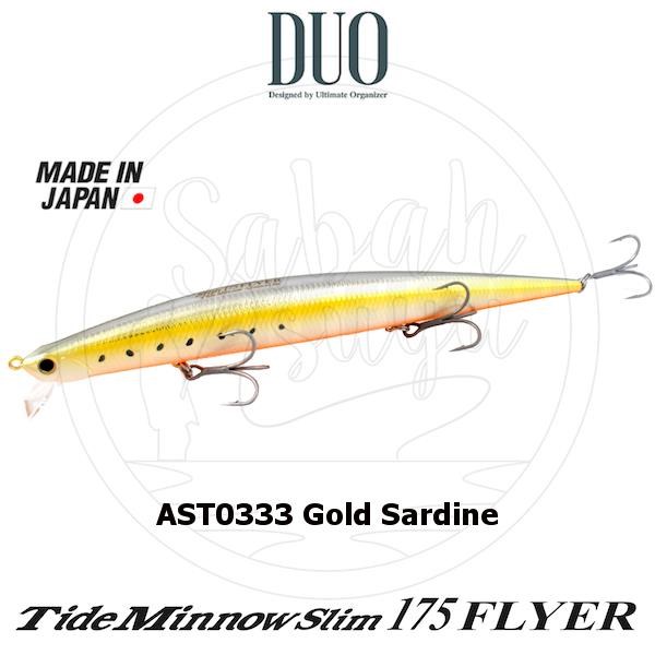 Duo Tide Minnow Slim 175 FLYER AST0333 Gold Sardine