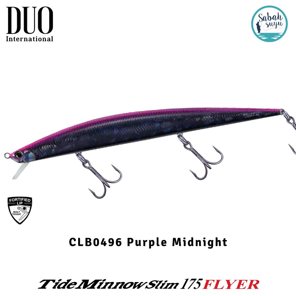 Duo Tide Minnow Slim 175 FLYER CLB0496 Purple Midnight