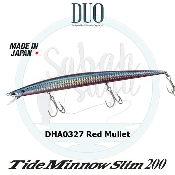 Duo Tide Minnow Slim 200 DHA0327 Red Mullet