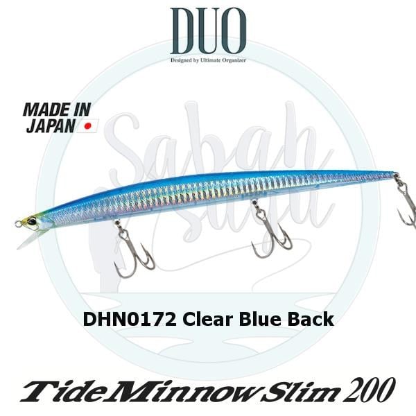 Duo Tide Minnow Slim 200 DHN0172 Clear Blue Back