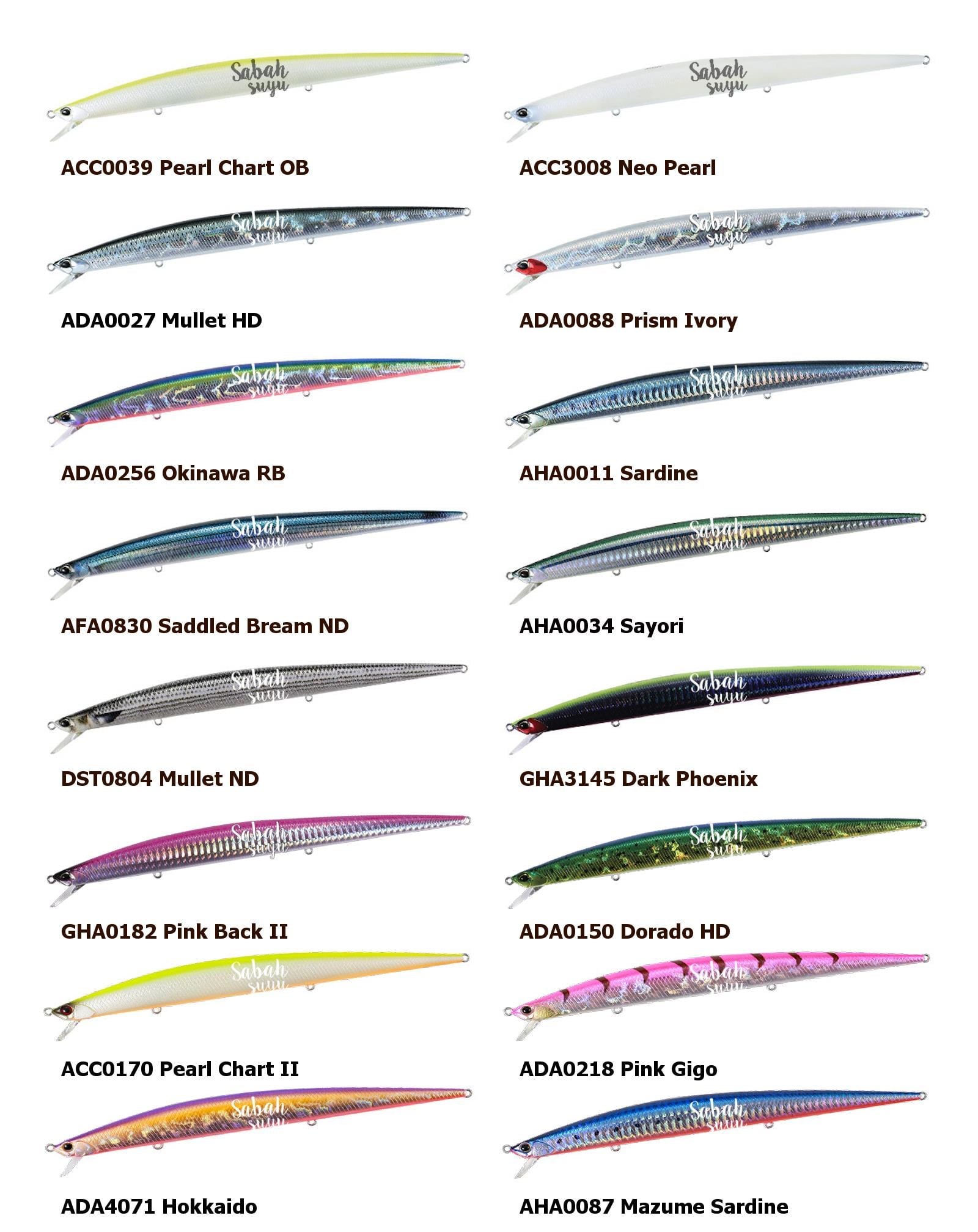Duo Tide Minnow Slim 200 FLYER ADA0088 Prism Ivory