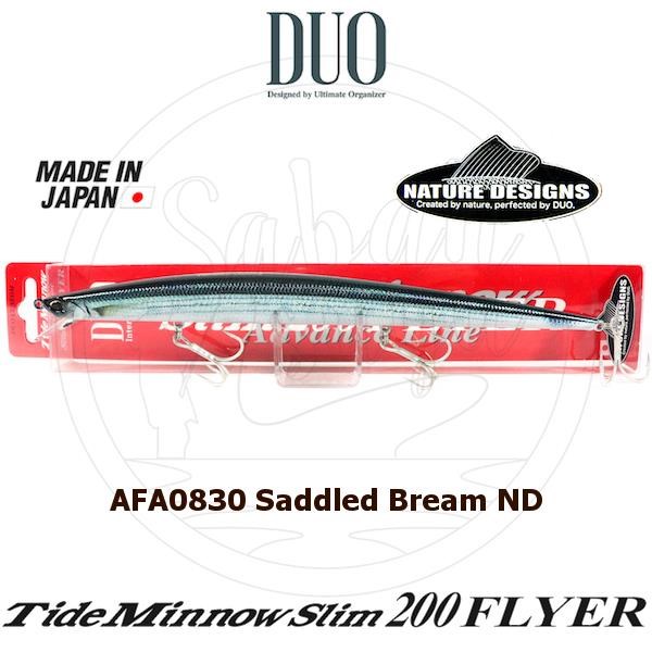 Duo Tide Minnow Slim 200 FLYER AFA0830 Saddled Bream ND