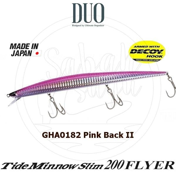 Duo Tide Minnow Slim 200 FLYER GHA0182 Pink Back II