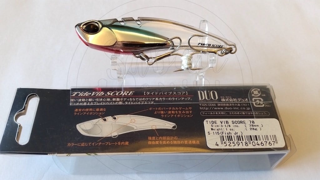Duo Tide Vib Score 78 CSH0115 (S115) Fish JR