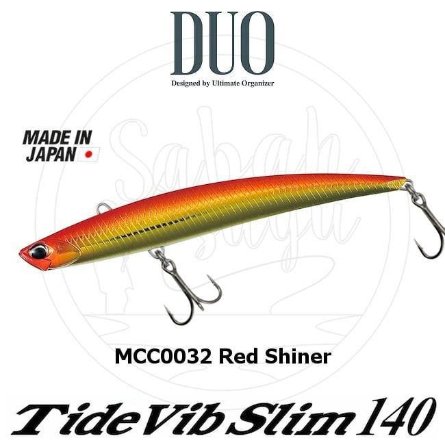 Duo Tide Vib Slim 140 MCC0032 Red Shiner