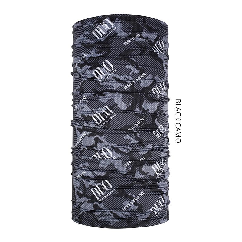Duo UV Koruyucu Bandana / Boyunluk Black Camo
