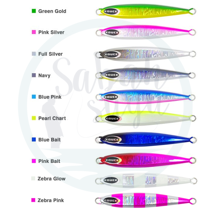 Educe Runway Jig 90gr Pearl Chart