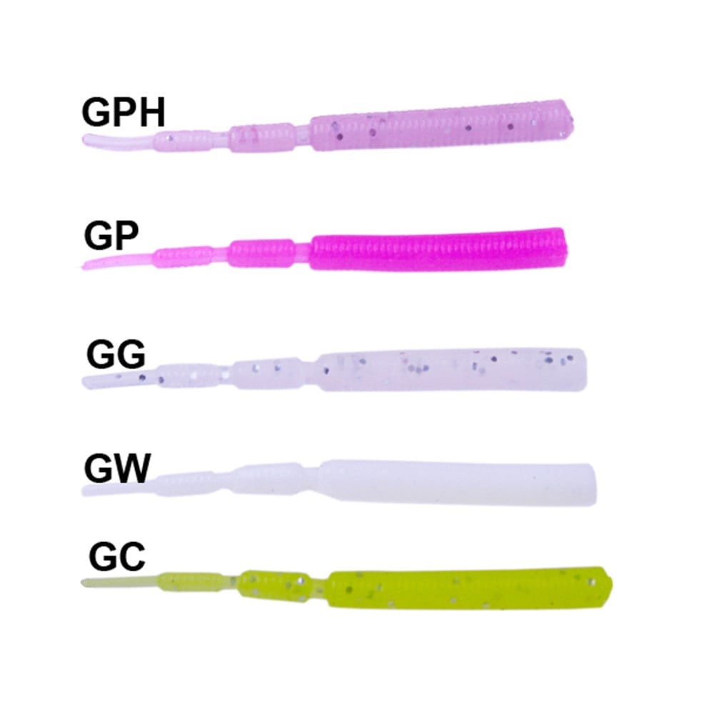 Fake Bait Silikon Kurt 4.5 cm GPH Glow Purple Simli