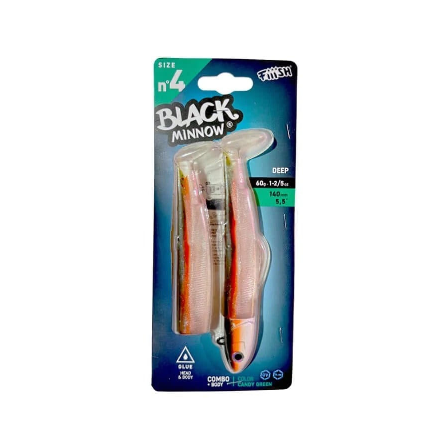 Fiiish Black Minnow BM140/4 BM787 Combo Deep 14cm 60gr Candy Green