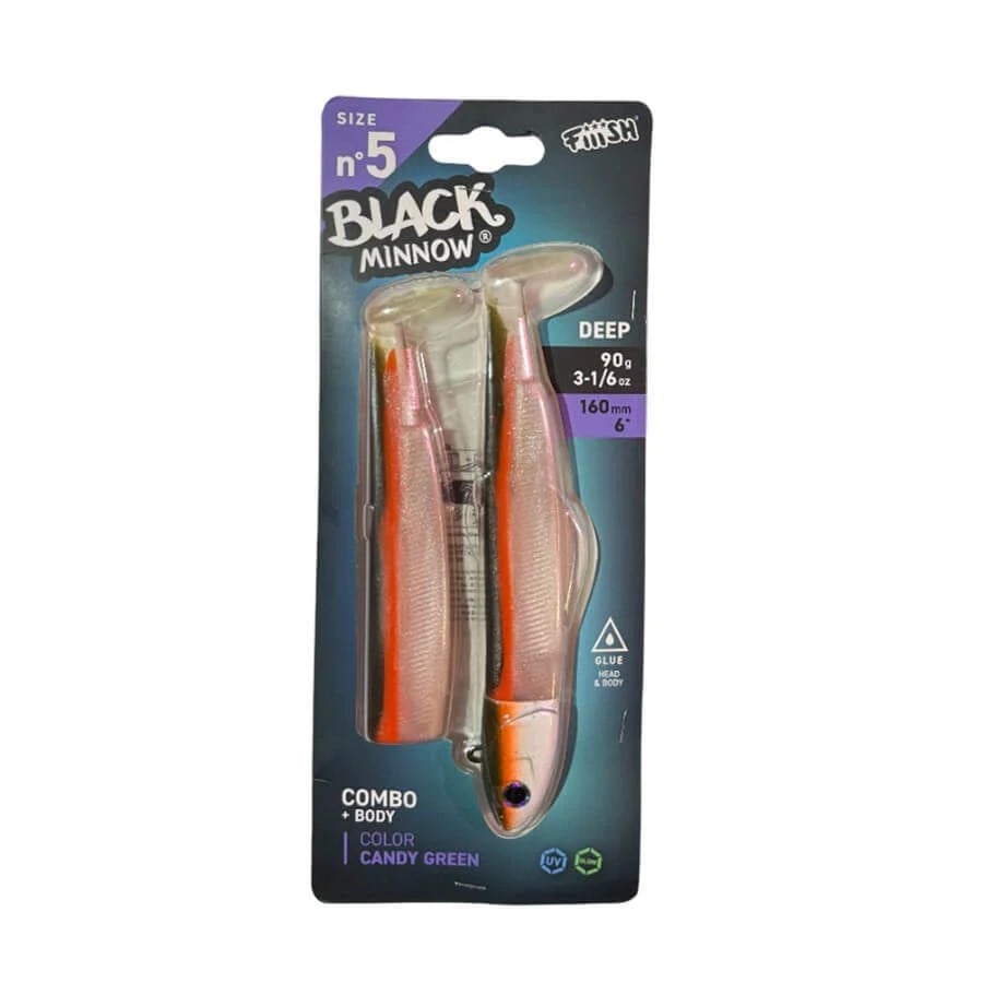 Fiiish Black Minnow BM160/5 BM793 Combo Deep 16cm 90gr Candy Green