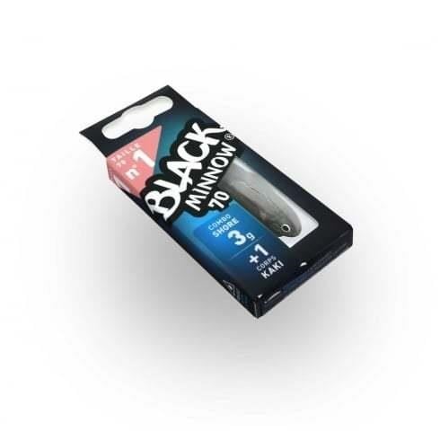Fiiish Black Minnow BM70/1 BM492 Combo Shore 7cm 3gr Khaki