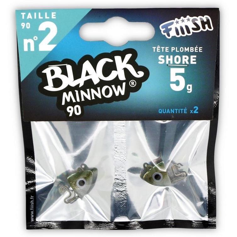 Fiiish Black Minnow BM90/2 BM018 Jig Head Shore 5gr Khaki