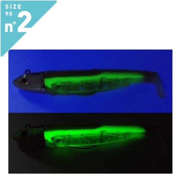 Fiiish Black Minnow BM90/2 BM897 Combo Offshore 9cm 10gr Khaki Shiny Glow