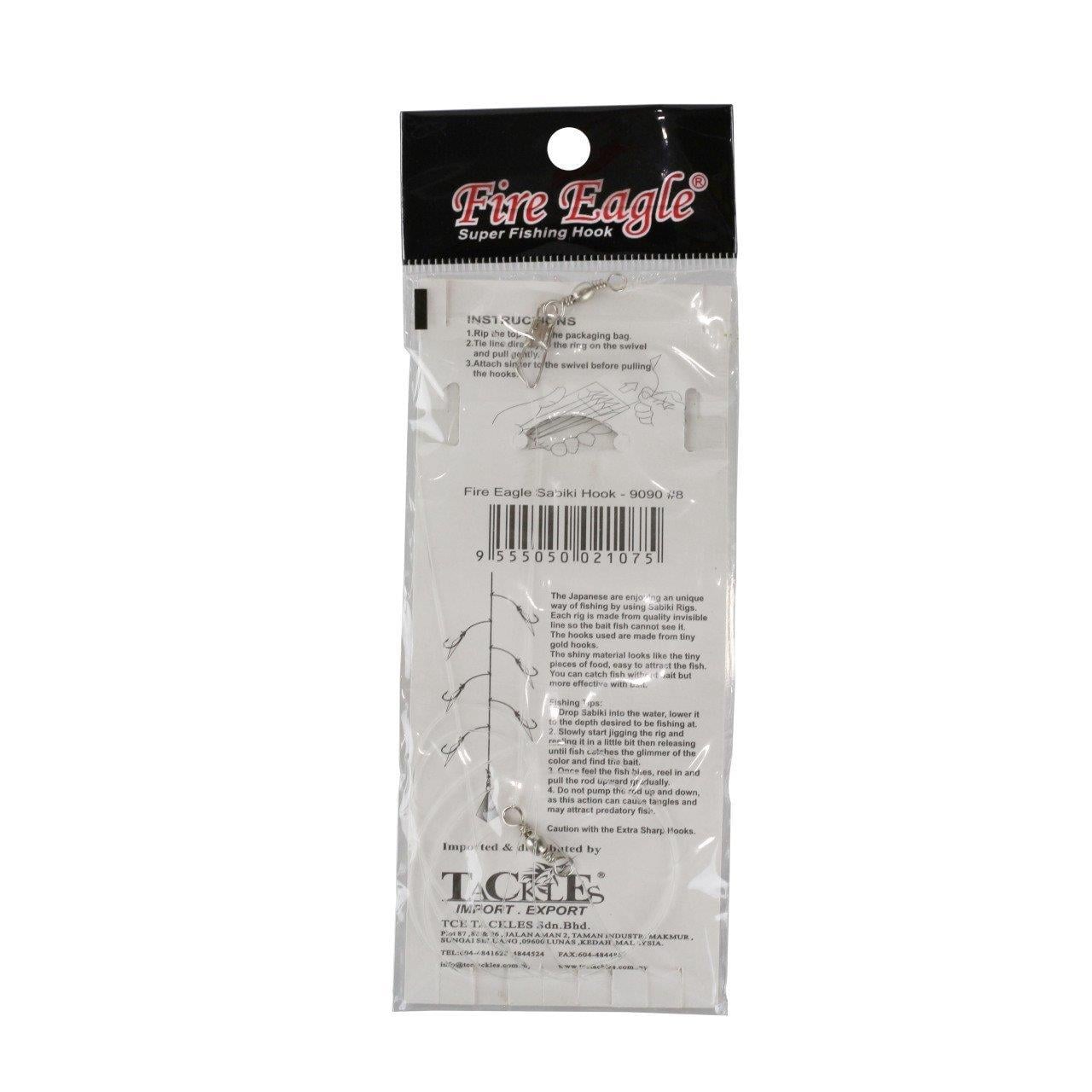 Fire Eagle Sabiki 9090 5 İğneli Çapari No:6