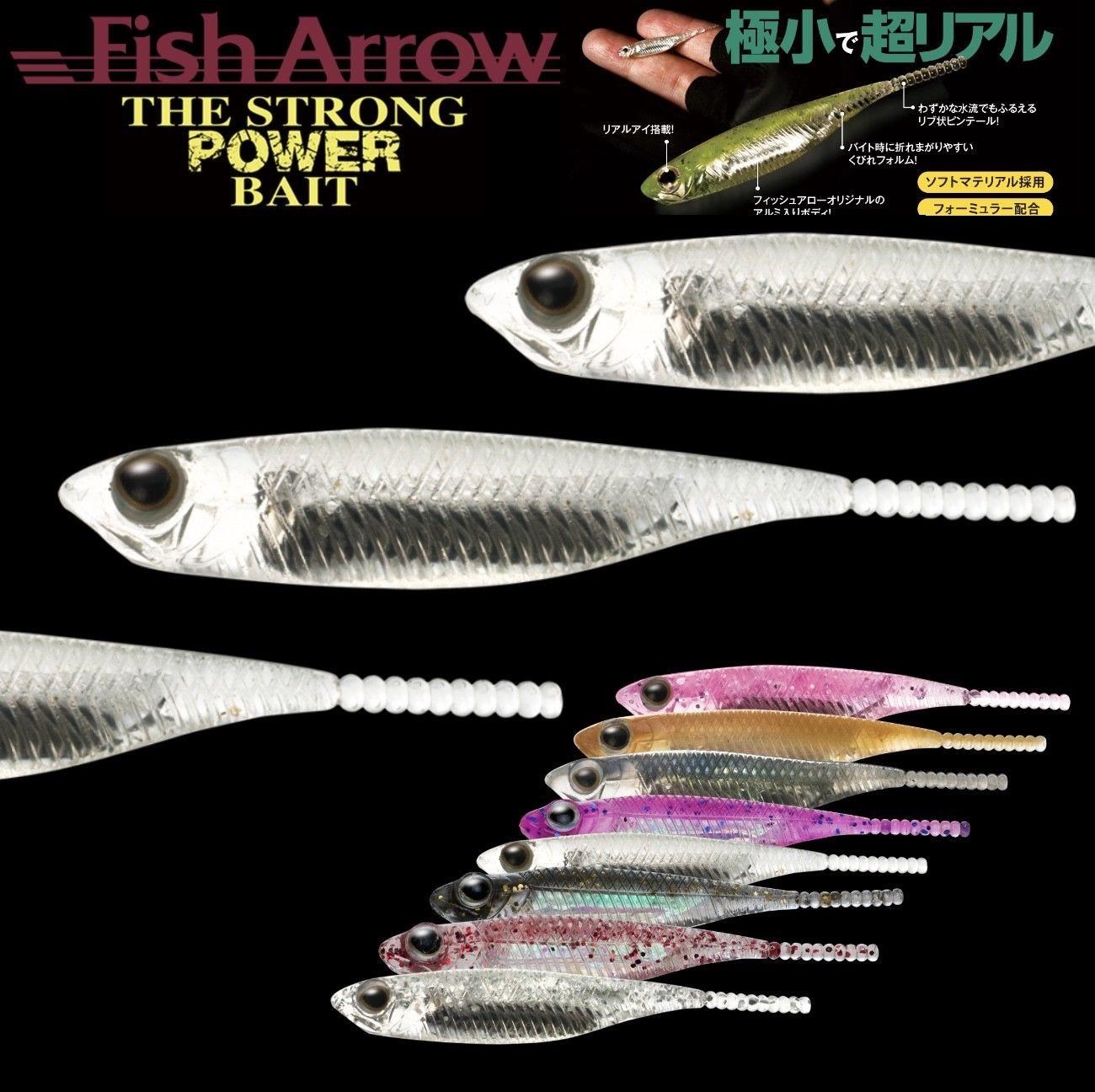 Fish Arrow Flash J 2.5cm SW #145 Blue Luminova Glow Silver Sahte Balık