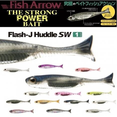 Fish Arrow Flash J Huddle 2.5cm SW #134 Luminova Glow Silver Sahte Balık