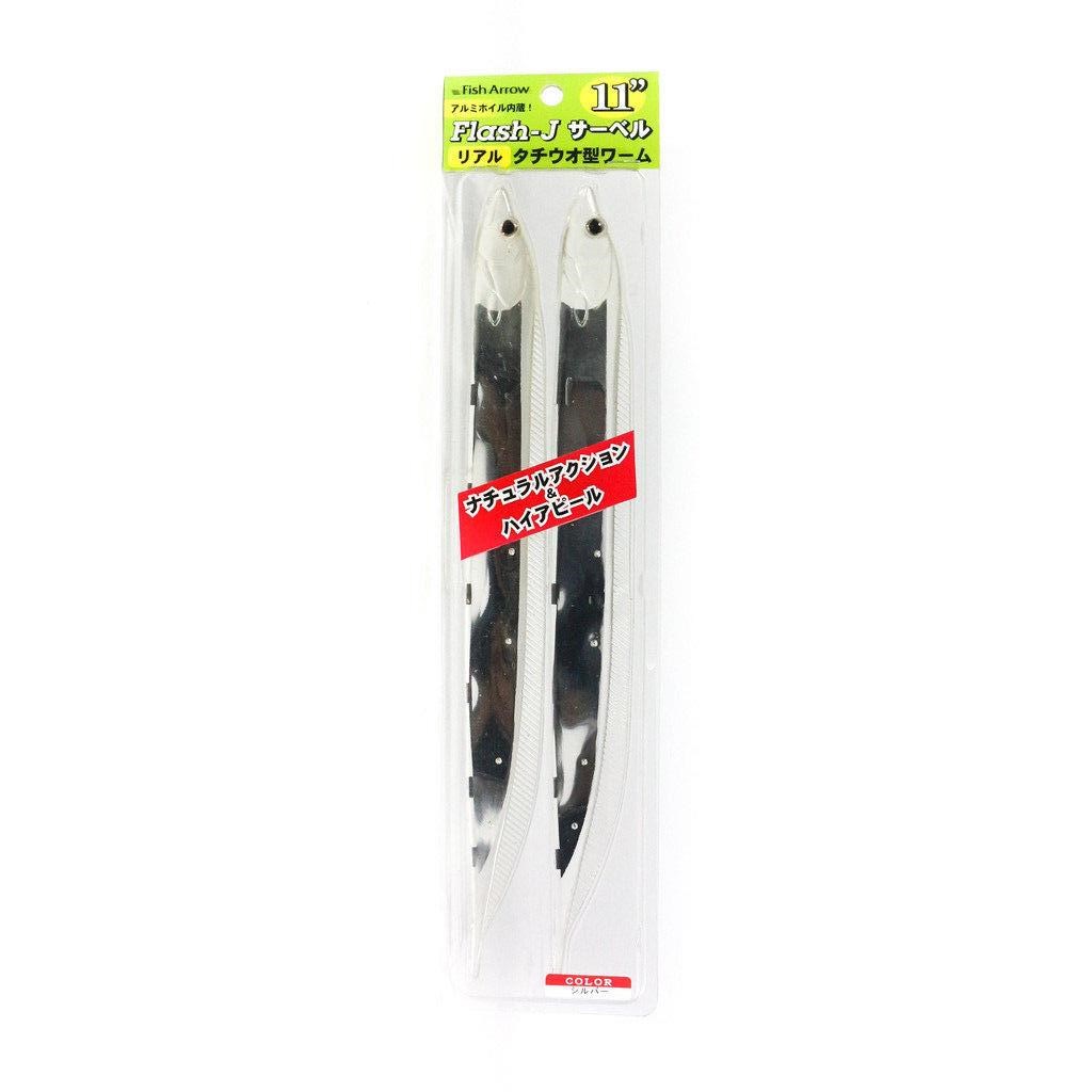 Fish Arrow Flash J Saber 28cm SW #01 Silver Sahte Balık