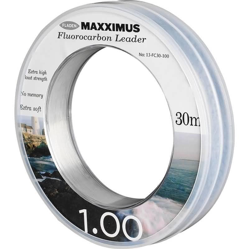 Fladen Maxximus Fluorocarbon Leader Misina 30 mt 1.00 mm 120 lbs