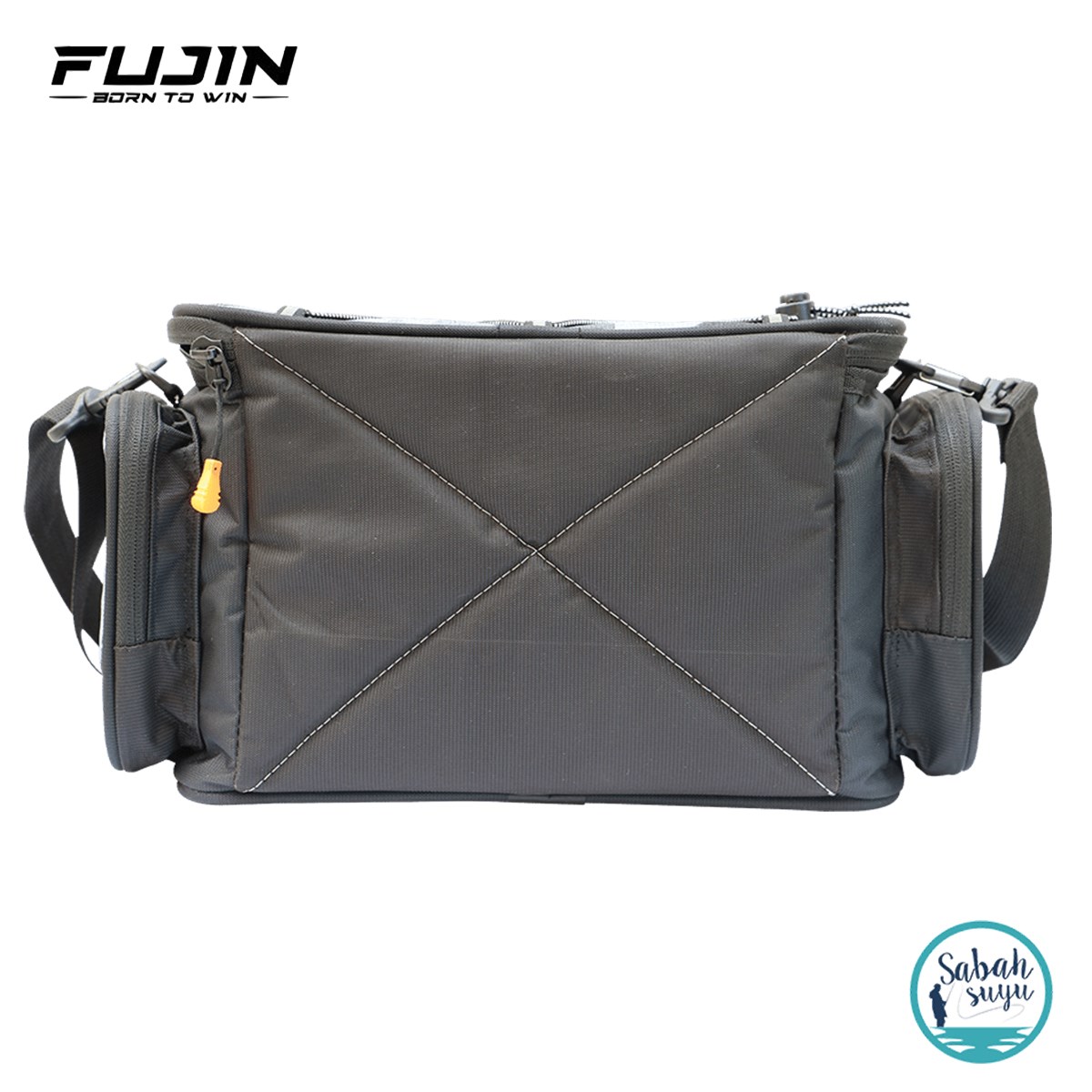 Fujin Black Camo Helper Bag - Balıkçı Çantası