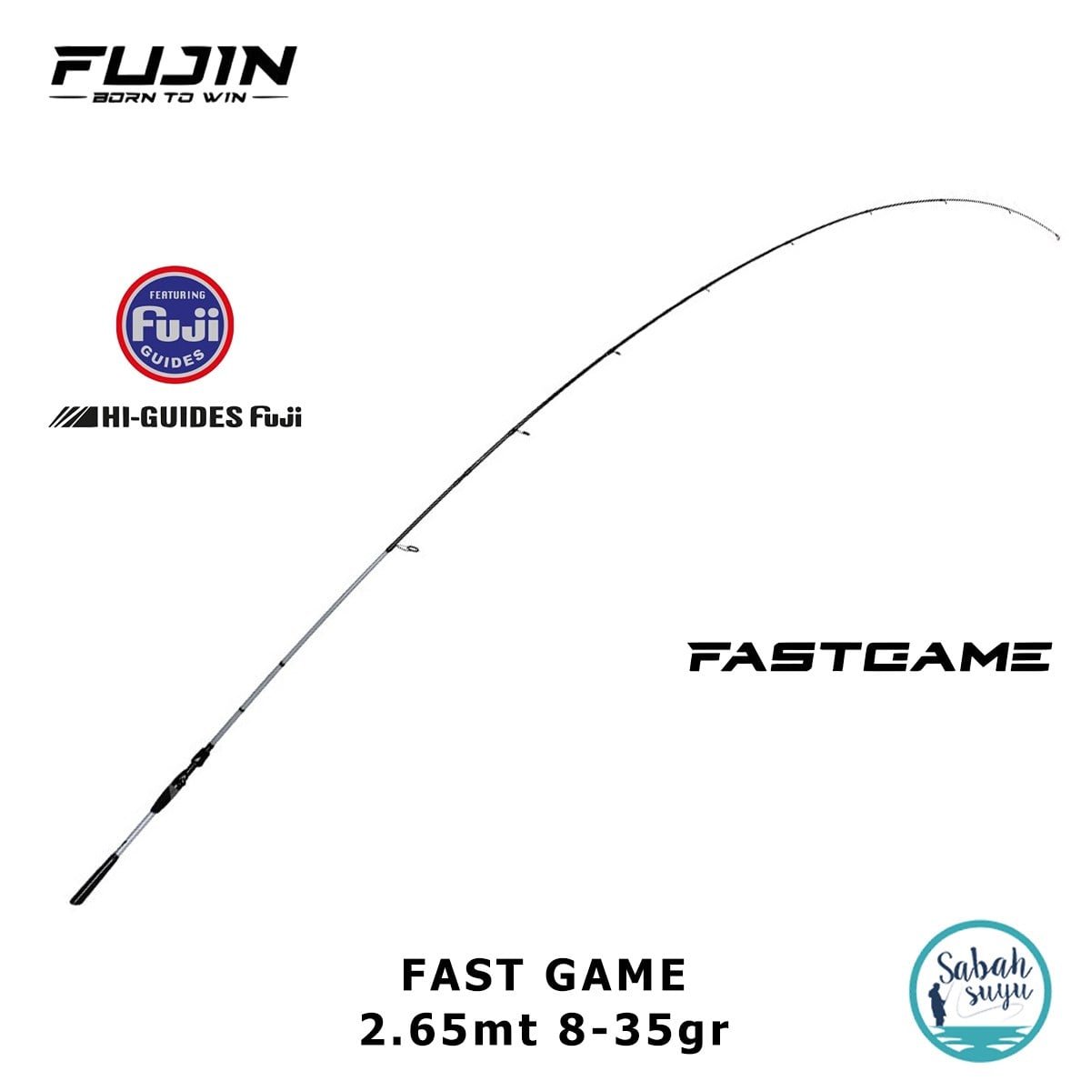 Fujin Fast Game 2.65mt 8-35gr (2P) Spin Kamış