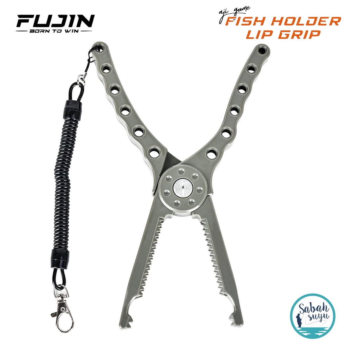 Fujin Fish Holder Lip Grip Balık Maşası Dark Green
