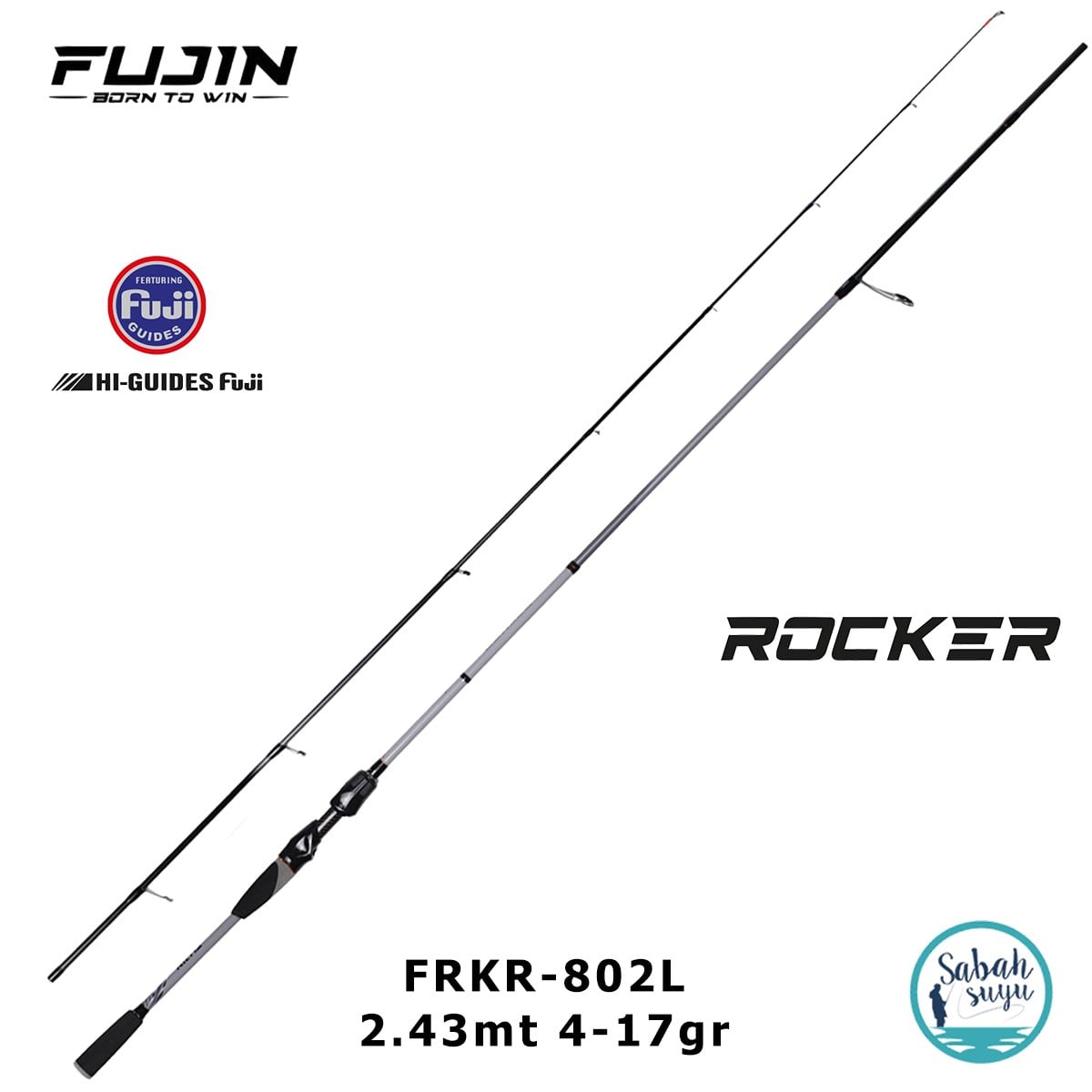 Fujin Rocker FRKR-802L 2.43mt 4-17 gr (2P) Light Spin Kamış