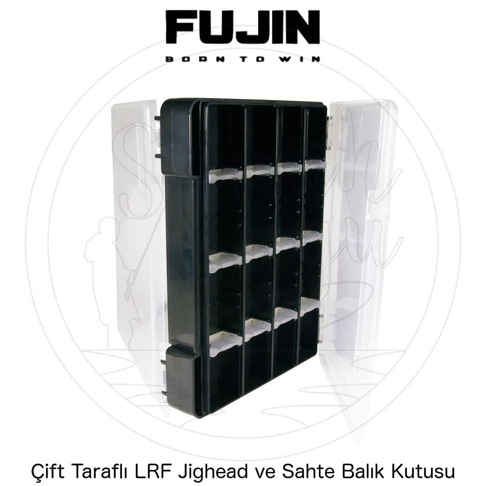 Fujin Tackle Box Çift Taraflı LRF Jighead ve Sahte Balık Kutusu