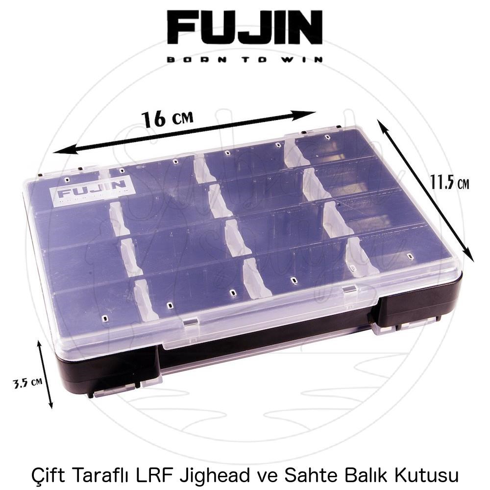 Fujin Tackle Box Çift Taraflı LRF Jighead ve Sahte Balık Kutusu