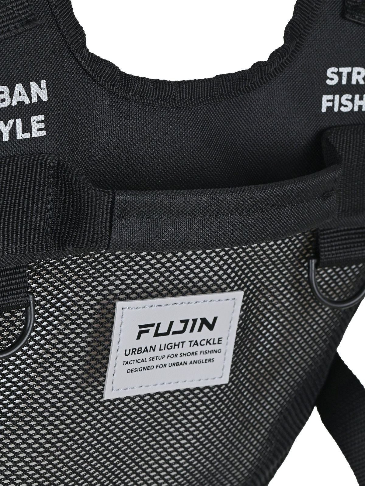 Fujin Tactical Vest Black Balıkçı Çantası