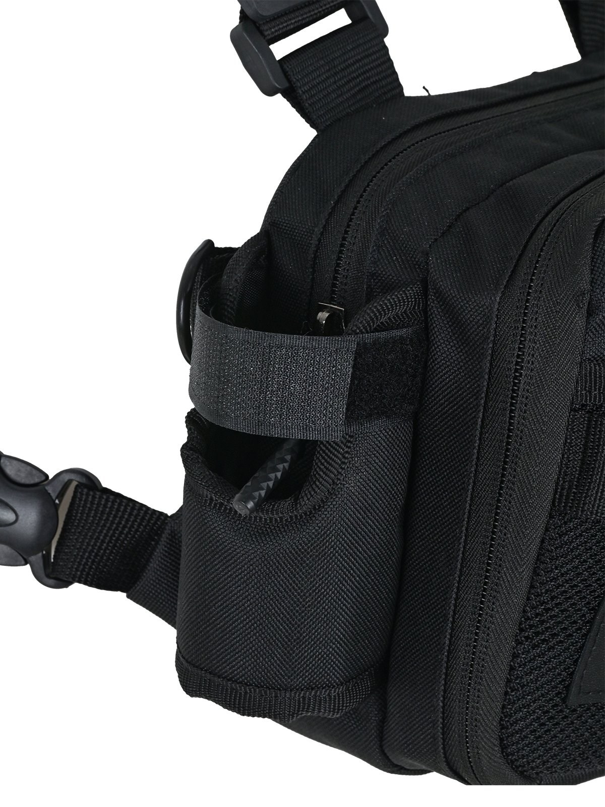 Fujin Tactical Vest Black Balıkçı Çantası