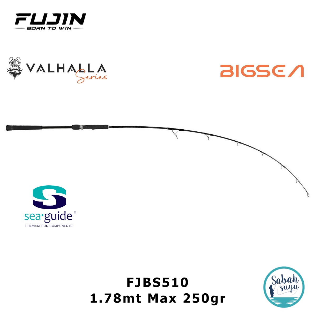 Fujin Valhalla Bigsea FJBS510 1.78mt 250gr (S2P) Jigging Kamış