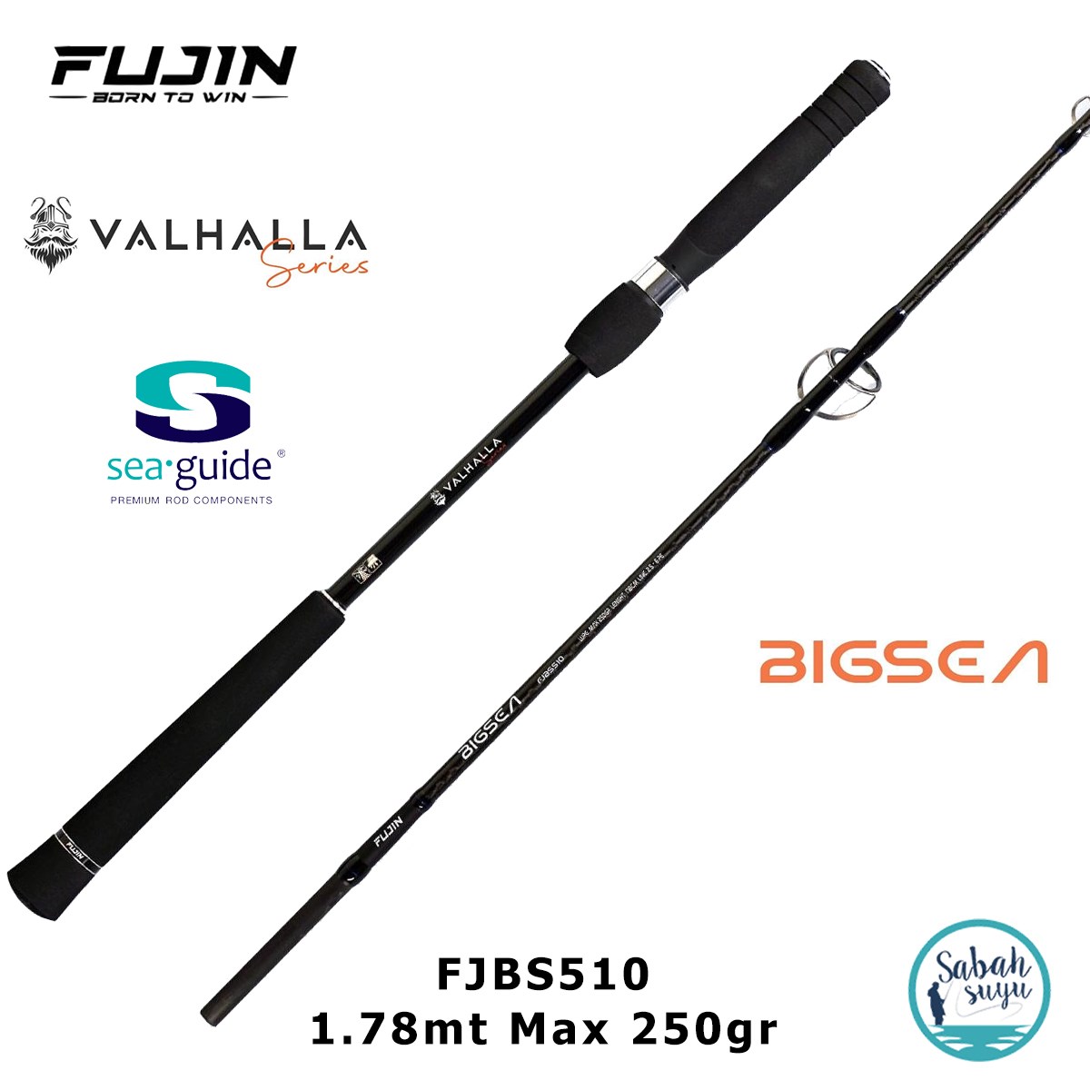 Fujin Valhalla Bigsea FJBS510 1.78mt 250gr (S2P) Jigging Kamış