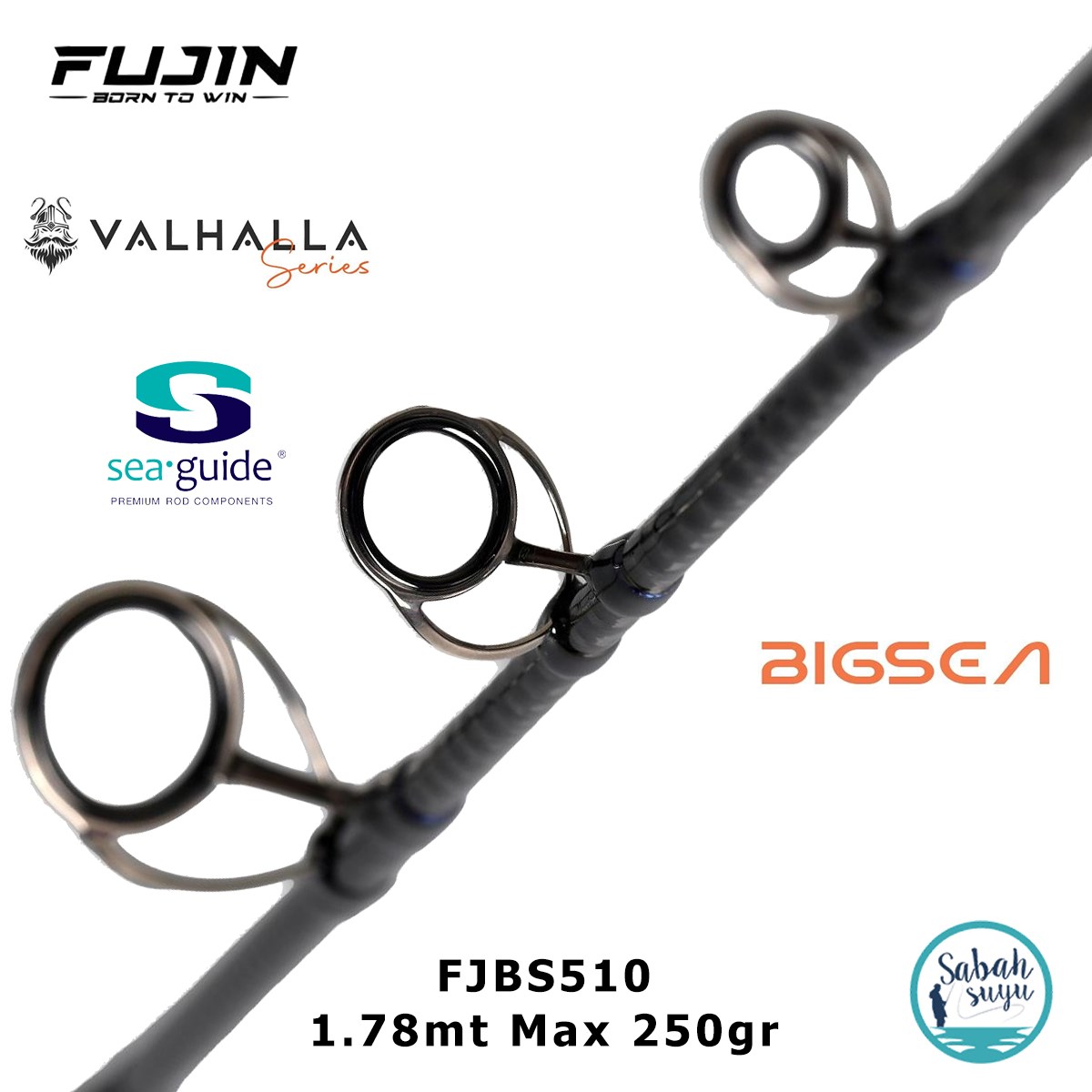Fujin Valhalla Bigsea FJBS510 1.78mt 250gr (S2P) Jigging Kamış