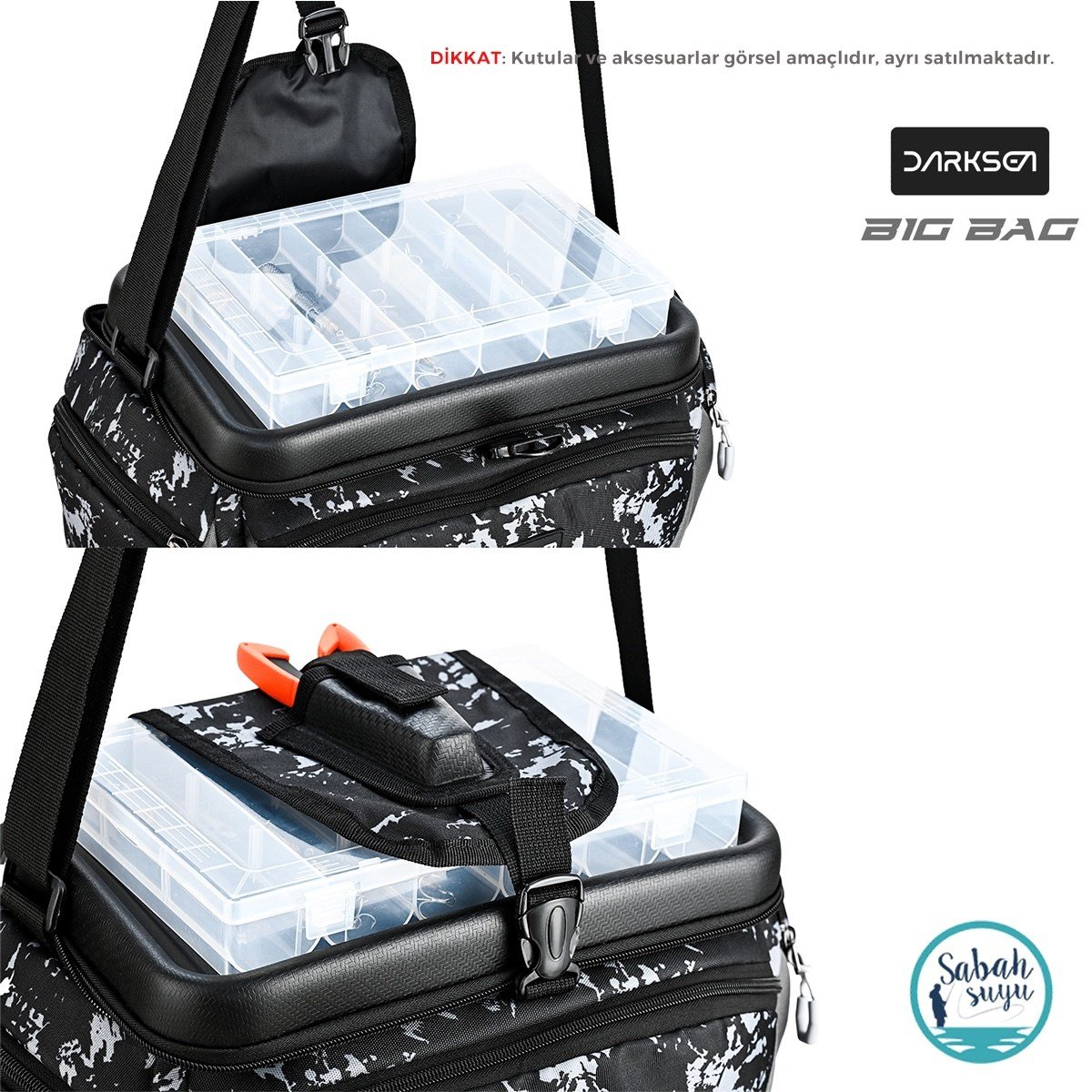 Fujin Valhalla Darksea Big Bag - Balıkçı Çantası