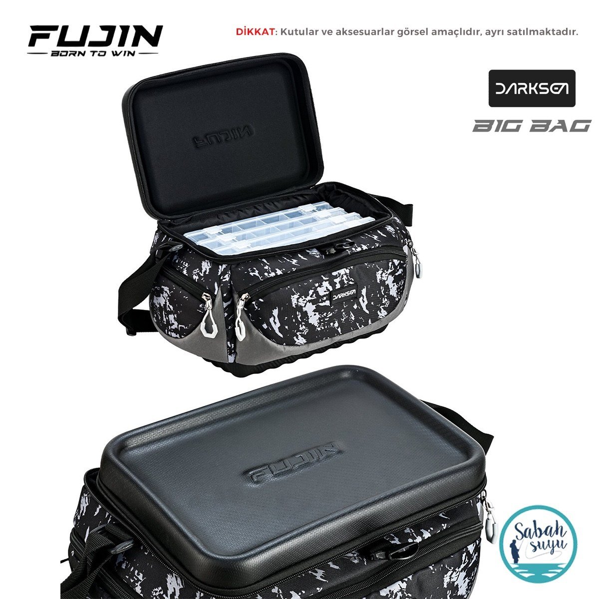 Fujin Valhalla Darksea Big Bag - Balıkçı Çantası