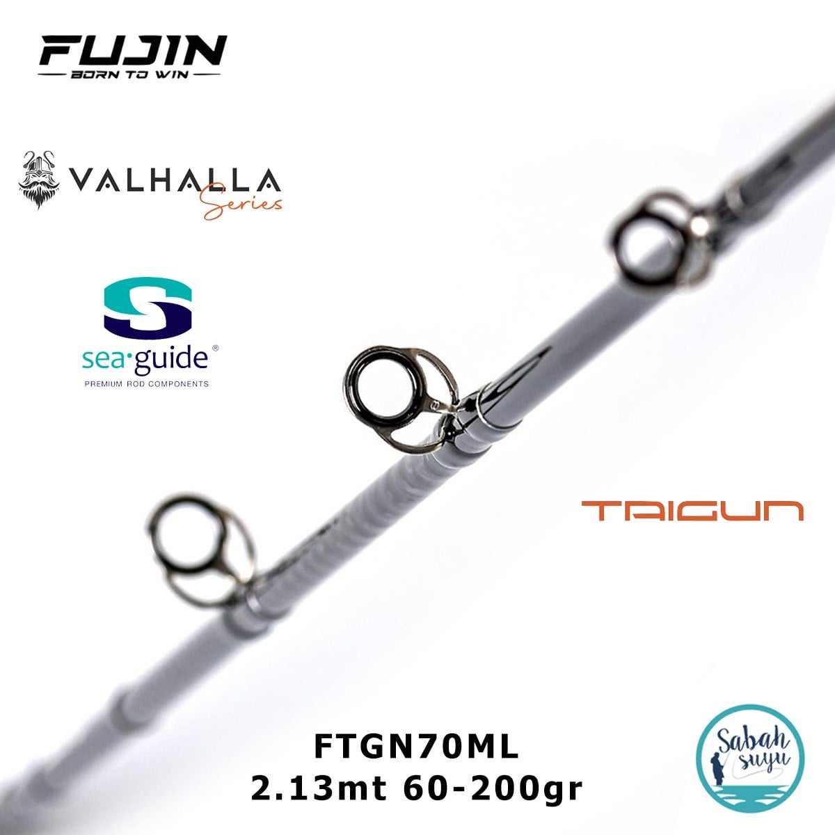 Fujin Valhalla Taigun FTGN70ML 2.13mt 60-200gr (S2P) Tetikli Tai Rubber Kamış